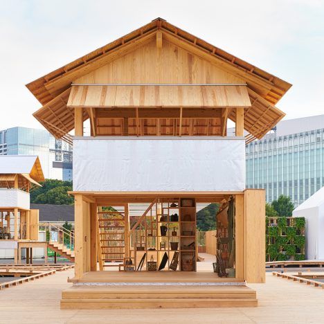 House Vision exhibition Muji Hut, Prefabricated Architecture, Tokyo House, Sou Fujimoto, Futuristic Home, Cedar Homes, Kengo Kuma, Japanese Architect, Bow Wow