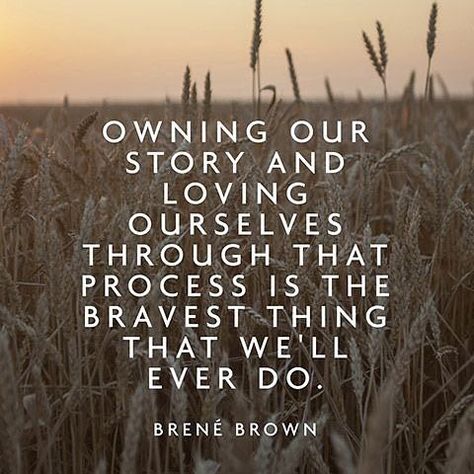 I know how tough it can be to own things you've done that you are not proud of, embarrassed of and ashamed of. I've realized that everyone one of us feels that at some point in our lives. Owning your past will allow you healing and forgiveness. We all make mistakes! This is what life is all about. Learning from them and becoming a better person because of them! If God forgives you, who else's forgiveness do you need? Be brave and keep going! Life is not over! #brenebrown #dontgiveup Rose Hill Designs, Brene Brown Quotes, Good Quotes, Brene Brown, Love Quotes For Her, Self Quotes, Our Story, Quotable Quotes, A Quote