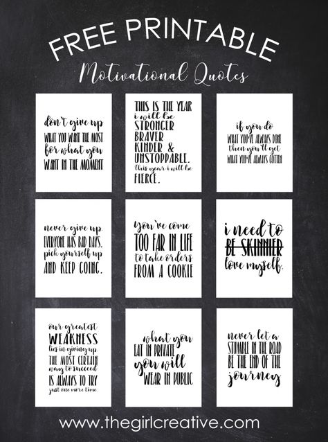 Free Printable Motivational Quotes | Weight Loss Inspiration | Inspiring Quotes to lose Weight Free Motivational Quotes, Printable Motivational Quotes, Lol So True, Motivational Printables, Gratitude Challenge, Printable Inspirational Quotes, Printable Quotes, Gain Muscle, Inspiring Quotes