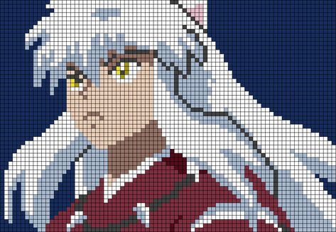 Pixel Art Templates, Perler Art, Pixel Drawing, Pixel Crochet, Pixel Art Grid, Japanese Manga, Crochet Design Pattern, Minecraft Pixel Art, Disney Cross Stitch