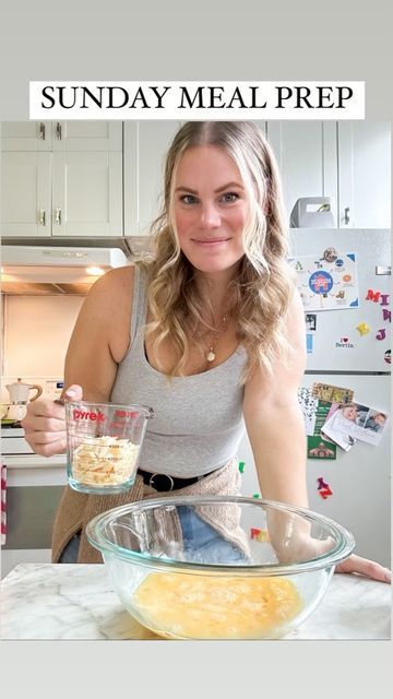 Jenn Lueke Recipes, Meal Prep Staples, Jenn Lueke, Buffalo Chicken Rice, Sausage Kale Soup, Sausage And Kale Soup, Sausage Kale, Breakfast Biscuits, Chicken Breakfast