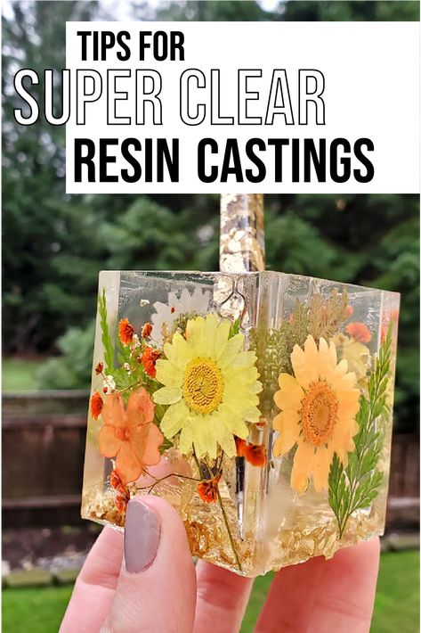 Want to embed items in a resin casting? Here are good details of how to get clear deep pours with Polyester Resin. Resin Casting For Beginners, How To Put Pictures In Epoxy Resin, Clear Resin Projects, Deep Pour Resin Projects, Resin Casting Ideas, Deep Pour Epoxy Projects, Homemade Resin Recipe, Deep Pour Resin, Resin Art Tutorial