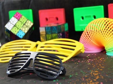 80s Hair Band Party Decorations, 1980s Party Games, 80’s Theme Gifts, 80’s Centerpieces, Totally Rad 80s Party, His 30th Birthday, 80s Christmas, Decades Party, Christmas Sunday