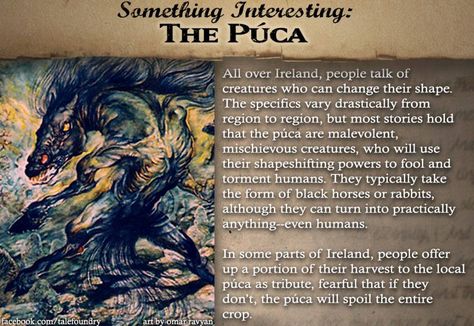 Celtic Monsters, Supernatural Creatures List, Irish Mythical Creatures, Celtic Creatures, Paranormal Creatures, Fae Realm, Philippine Mythology, Celtic Myth, Myths & Monsters