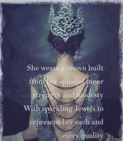 Tiara Quotes, Wear Your Crown Quotes, Progression Quotes, Queen Quotes Woman, Ginger Quotes, Crown Quotes, Fairytale Quotes, Woman Inspiration, Fairytale Aesthetic