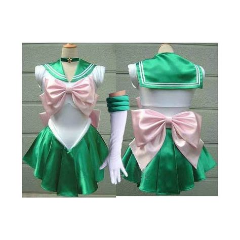 Sailor Moon costume sailor jupiter cosplay costume lita fancy dress ($45) ❤ liked on Polyvore featuring costumes, cosplay costumes, sailor moon halloween costume, sailor moon costume, cosplay halloween costumes and green costumes Sailor Jupiter Costume, Sailor Moon Jupiter, Sailor Jupiter Cosplay, Sailor Moon Cosplay Costumes, Sailor Moon Dress, Sailor Moon Costume, Moon Costume, Video Game Costumes, Makoto Kino