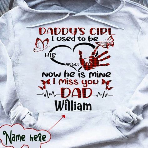 Your Mine, He Is Mine, I Miss You Dad, Miss You Dad, S Girl, Fabulous Fashion, I Miss You, Unique Tshirts, Shirt Ideas