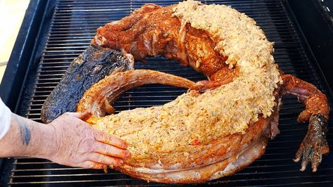 Crocodile Recipes, Stuffed Alligator, Iowa Recipes, Barbecue Shrimp, Hakodate, Cooking Chef, Wild Game, Wild Food, American Food