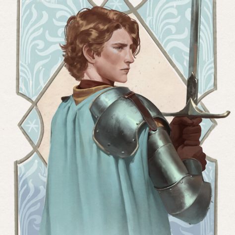 Arthur Dayne, Brave Characters, Very Grateful, Roleplaying Game, Knights, Gold And Silver, Character Inspiration, Falling In Love, Brave