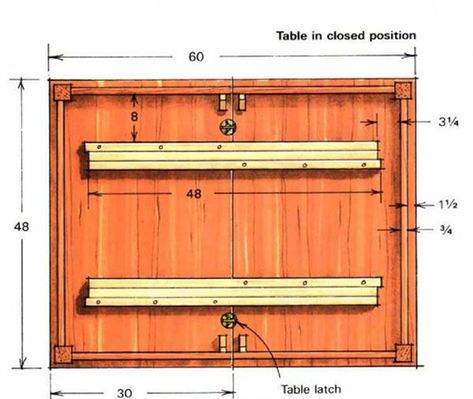 Extension Tables - FineWoodworking Farmhouse Table Diy, Collapsible Furniture, Nomadic Furniture, Farmhouse Lighting Dining, Woodworking Table Plans, Woodworking Projects Table, Trendy Farmhouse Kitchen, Trendy Farmhouse, Wood Table Diy