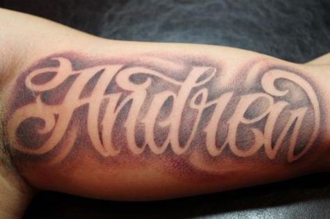 Shaded Lettering Tattoo, Name Tattoo Shaded, Name Tats Tattoo Ideas, Name Tattoo Designs For Men Fonts, Reverse Shading Tattoo, Tattoo Planning, Chicana Art, Tattoo Shading, Tattoo Name