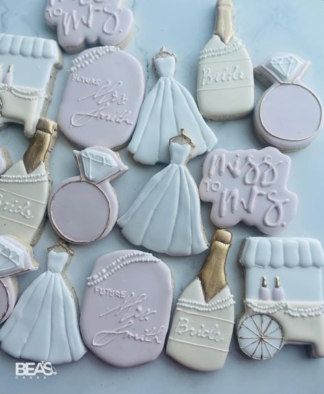 Pearls & Prosecco 🍾🥂for this beautiful bride to be 👰🏻‍♀️ Loving this soft color palette 🤍 #galletasdecoradas #cookies #sugarcookies #glaseadoreal #cookieart #cookier #cookiesofinstagram Soft Color Palette, Cake Cookie, Cookie Art, Bride To Be, Artist On Instagram, Beautiful Bride, Soft Colors, Sugar Cookies, Color Palette