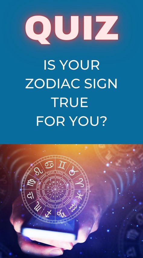 Is your zodiac sign accurate for you? Does your personality match what it says? Are you a true Scorpio or Leo or Taurus? Find out now with this interesting zodiac sign test. quiz posts|quizzes|fun quizzes|personality tests|playbuzz quizzes|buzzfeed quizzes|quizzes for fun|quiz questions and answers|personality quizzes|quizzes about yourself Horoscope Quiz, Fun Quiz Questions And Answers, Quizzes For Teenagers, Your Zodiac Sign Your, Find Your Zodiac Sign, Zodiac Sign Test, Zodiac Sign Quiz, Quizzes Funny, Best Buzzfeed Quizzes