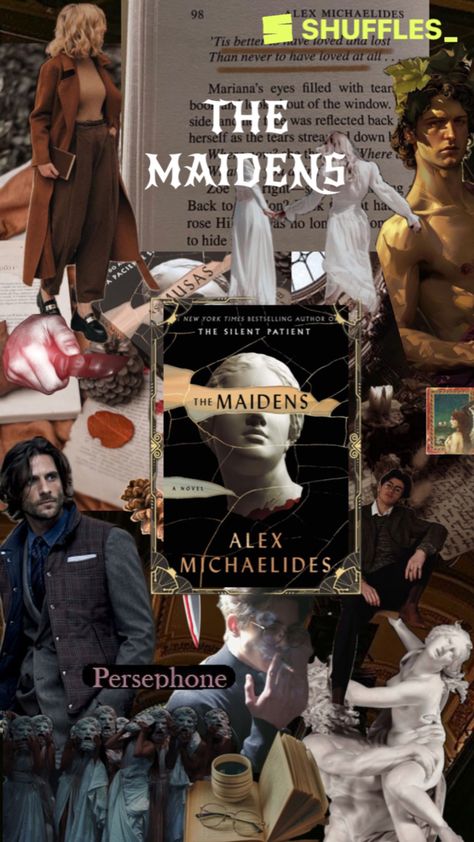 #myfirstshuffle The Maidens Alex Michaelides, Alex Michaelides, The Maidens, Book Suggestions, Simply Lovely, Book Aesthetic, Book Lists, Book Club, Books To Read