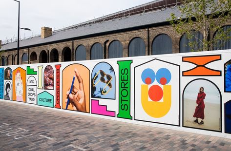 Droga5 enlists 25 artists and photographers for Coal Drops Yard campaign Hoarding Design, Fancy Shop, Martin Parr, Environmental Graphic Design, Web Banner Design, Environmental Design, Environmental Graphics, Web Banner, Design Skills