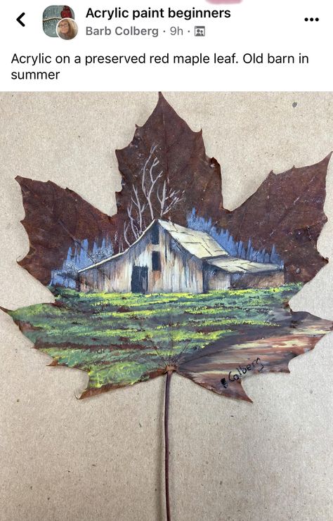 Leaf Print Art, Art Leaves, Autumn Leaves Art, Fall Arts And Crafts, Leaf Cards, Painted Leaves, Maple Leaves, Fall Pictures, Landscape Pictures