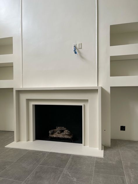 CAST Stone Gallery | Modern Fireplace Surround and Mantels