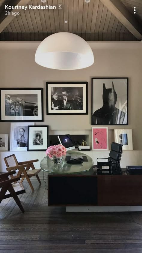 Kardashian Home, Latest Workout, Office Inspo, Apartment Aesthetic, Pierre Jeanneret, Barbie Dream, House Goals, Office Inspiration, Prom Makeup