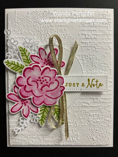 Stampin Up Darling Details, Irresistible Blooms, Stamping Projects, Hello Cards, Creative Corner, Stamp Projects, Birthday Cards Diy, Stamping Up Cards, Card Tutorials