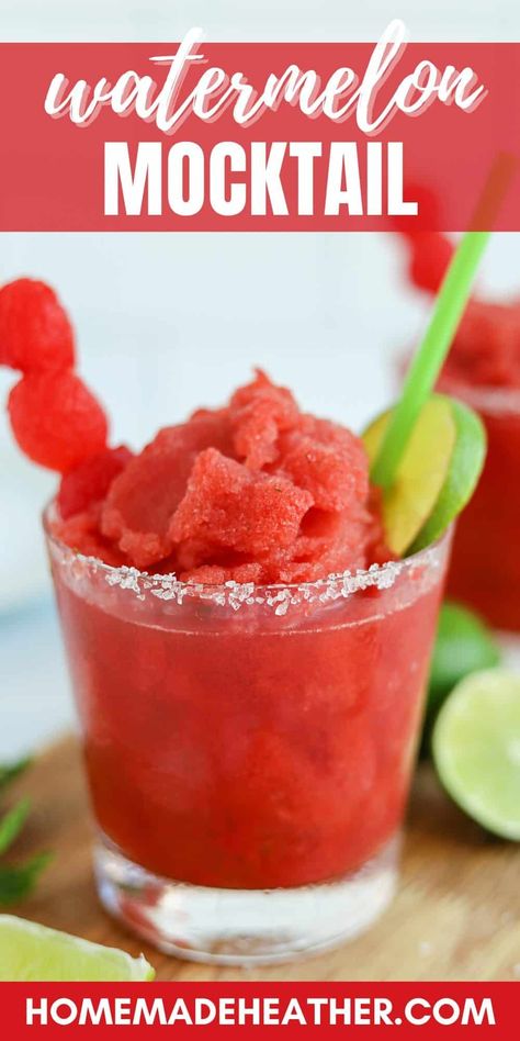 Refresh and tantalize your taste buds with this mouthwatering watermelon mocktail recipe. Bursting with juicy watermelon, zesty lime, and a hint of mint, it's the perfect summer sipper! Watermelon Mocktail Recipe, Watermelon Mocktail, Watermelon Cocktail Recipes, Summer Mocktail Recipes, Pina Colada Mocktail, Summer Party Drink, Watermelon Ball, Watermelon Cocktail, Watermelon Drink