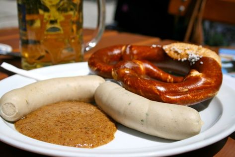 German Sausage Guide German Sauerbraten Recipe, White Sausage, Bavarian Recipes, German Bread, German Sausage, Mid Morning Snack, Austrian Recipes, Lean Pork, How To Make Sausage