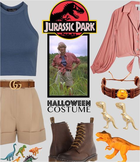 Jurassic Park Halloween Costume, Jurassic Park Halloween, Halloween Costume Outfits, Outfit Shoplook, Costume Outfits, Jurassic Park, Halloween Costume, Halloween Costumes, Topshop