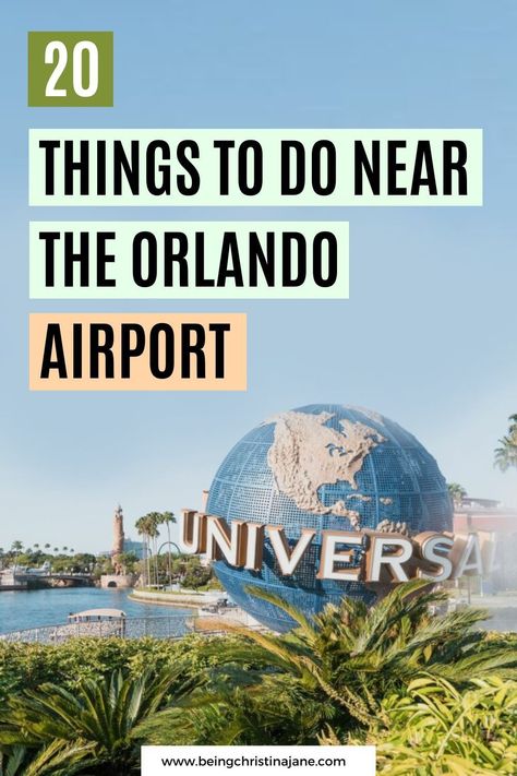 Whether you’re in Orlando for a layover that allows you to see a bit more of the city or not wanting to stray too far away from the airport, here are 20 things to do near the Orlando airport that will keep you entertained while you’re in the area. things to do near orlando airport | things to do in orlando | non disney things to do near orlando | orlando activities | places to visit in orlando | non disney activities in Orlando Things To Do Near Orlando, Orlando Museum Of Art, Orlando Activities, Things To Do In Orlando, Orlando Airport, Disney Activities, Orlando International Airport, Indoor Skydiving, Disney Things