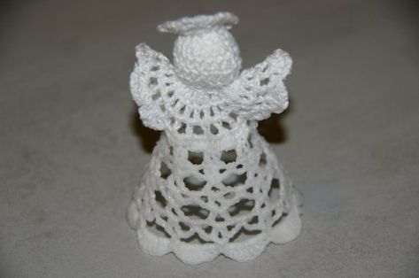 Božićni Ukrasi, Crochet Angels, Crochet Angel, Crochet Christmas Decorations, Christmas Crochet Patterns, Crochet Motifs, Angel Ornaments, Crochet Art, Creative Hobbies