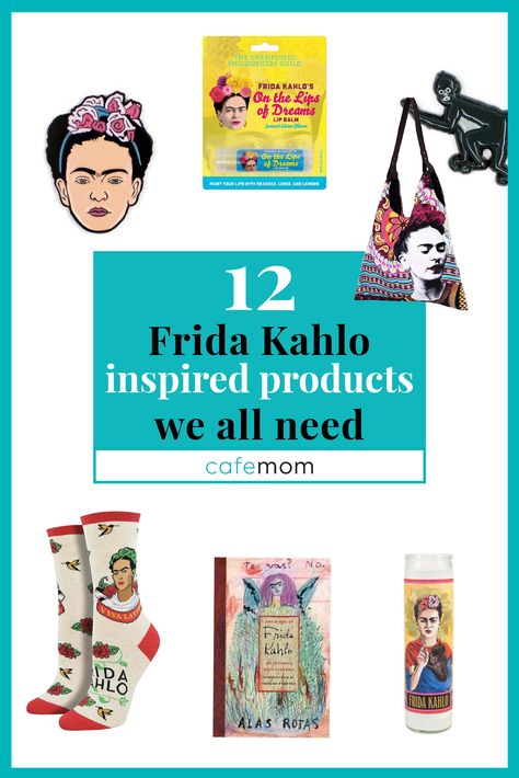 12 Frida Kahlo inspired products we all need: We can show our love of all things Frida with any of these awesome products. Frida Kahlo Gifts, Gift Wrapping Ideas, Dream Symbols, Personality Quizzes, Wrapping Ideas, Affordable Gifts, Inspiration For Kids, Inspirational Gifts, Our Love