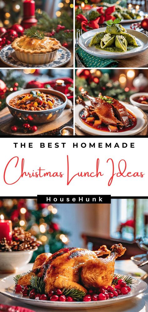 Elevate your Christmas lunch with these delightful ideas! From Pesto Chicken Salad to Roasted Cranberry-Dijon Glazed Ham, each recipe is a festive delight. Perfect for gatherings or cozy family meals. 🎄��🍽 #ChristmasLunch #HolidayFeast #FestiveRecipes Christmas Themed Lunch Ideas, Christmas Luncheon Ideas Food, Christmas Lunch Ideas Holiday Parties, Christmas Lunch Menu Ideas, Christmas Luncheon Menu Ideas, Christmas Luncheon Ideas Ladies, Summer Christmas Lunch, Holiday Lunch Ideas, Easy Christmas Lunch Ideas