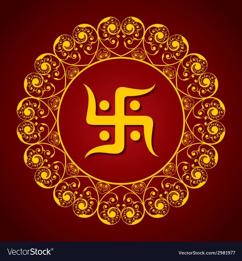 Sanathana Dharma Aesthetic, Swastik Design, Quotes On Sanatan Dharma, Tamil New Year Greetings, Om Pictures, Beauty Of Sanatan Dharma, Ready Rangoli, Red Tara Mantra, Kali Picture