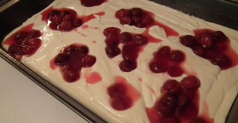 A Simple And Delicious Cherry Treat Cherry Filling Dessert, Cake Mix And Pie Filling Recipe, Cherry Pie Filling Cake, Cherry Pie Cake Recipe, Cherry Pie Cake, Pie Filling Cake, Cherry Coffee Cake, Cherry Chip Cake, Filling Cake