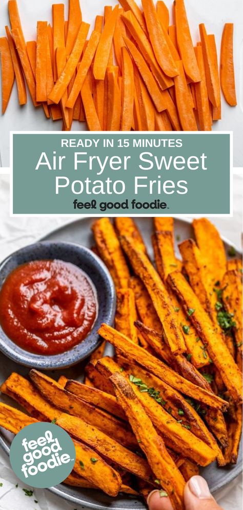 Air Fryer Sweet Potato Fries, Making Sweet Potato Fries, Frozen Sweet Potato Fries, Sweet Potato Recipes Fries, Sweet Potato Fries Baked, Courge Spaghetti, Homemade French Fries, Crispy Sweet Potato, Green Meals