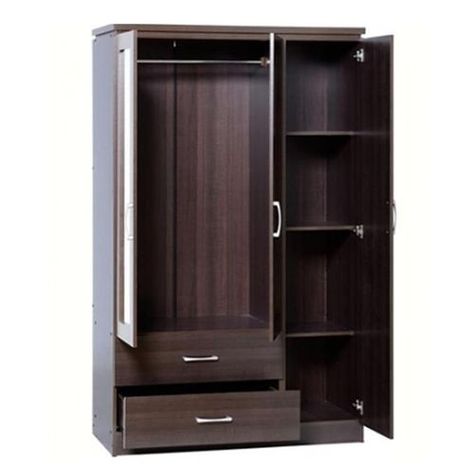 Generic Lovely 3 Doors Wardrobe 'ORDER NOW AND GET A FREE OTTOMAN'(Delivery Only In Lagos) | Jumia Nigeria Wooden Cupboard Design, Wooden Almirah, Wall Wardrobe Design, Wooden Wardrobe Design, Almirah Designs, Wooden Cupboard, Modern Cupboard Design, Wardrobe Door Designs, Bedroom Cupboard Designs