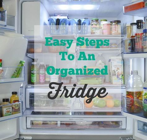 Great Tips For Organizing Your Refrigerator Organize Fridge, Nice Kitchens, Organized Fridge, Counter Depth Fridge, Declutter Bedroom, Cheap Organization, Freezer Organization, Messy Kitchen, Refrigerator Organization