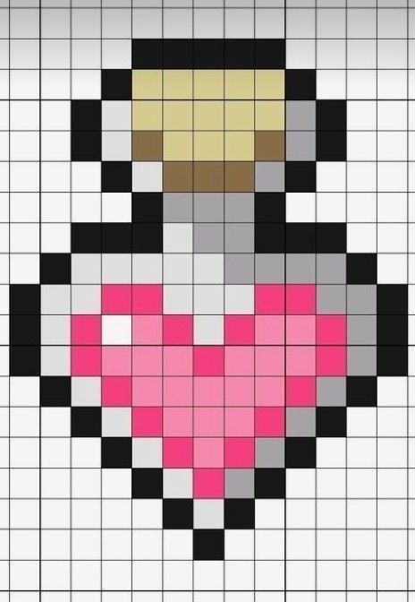 Simple Cute Pixel Art, 30x30 Pixel Art, Y2k Pixel Art, Pixel Art Items, Pixel Art With Grid, Cute Pixel Drawing, Small Pixel Art Ideas, Heart Pixel Art, Organizator Grafic