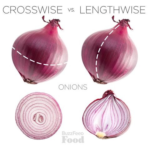 How To Cut Onions, Fresh Fruit Recipes, Culinary Techniques, Kitchen Skills, Cooking Guide, Food Info, Buzzfeed Food, Cooking Basics, Camp Cooking