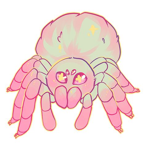 Tarantula Drawing, Kawaii Spider, Bugs Drawing, Deer Sketch, Spider Illustration, Spider Drawing, Pet Spider, Birthday Card Drawing, Boss Wallpaper