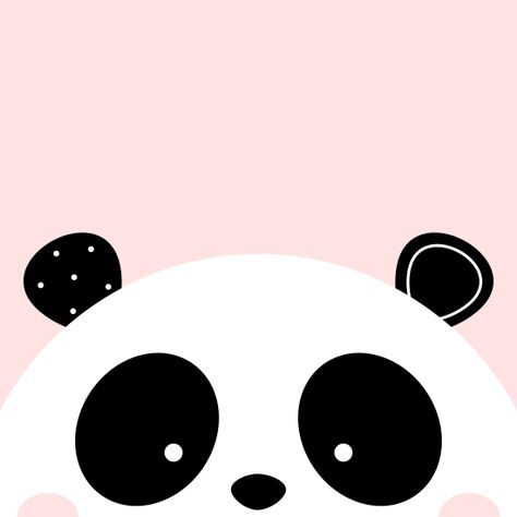 Dog Nursery Art, Panda Pink, Panda Artwork, Panda Illustration, Baby Animal Drawings, We Bare Bears Wallpapers, Baby Room Neutral, Nursery Canvas, Pink Panda