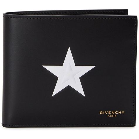 Givenchy Black Star-print Leather Wallet ($515) ❤ liked on Polyvore featuring bags, wallets, genuine leather wallet, givenchy wallet, embossed leather wallet, leather bags and embossed wallet Star Bags, Givenchy Wallet, Givenchy Mens, Real Leather Bags, Men's Wallets, Givenchy Bag, Givenchy Man, Mens Wallet, Genuine Leather Wallets