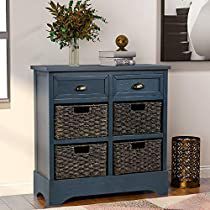 Check this out! Rustic Storage Cabinets, Farmhouse Storage Cabinets, Living Room Antique, Wicker Dresser, Storage Cabinet With Drawers, Wood Storage Cabinets, Rustic Storage, Basket Storage, Kitchen Entryway