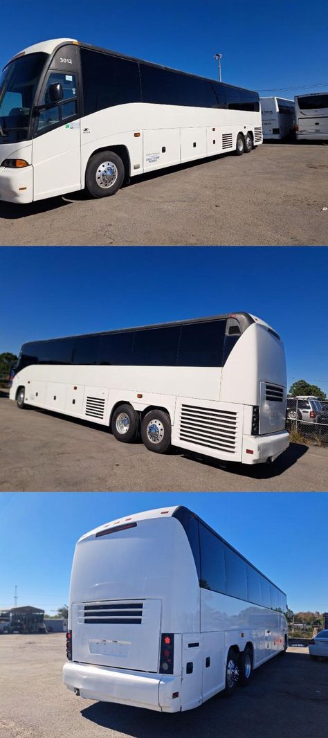 2004 MCI J4500 Charter bus Charter Bus, Flat Tv, Chartered Bus, Buses For Sale, Detroit Diesel, Buses, Brooklyn, Soccer, For Sale