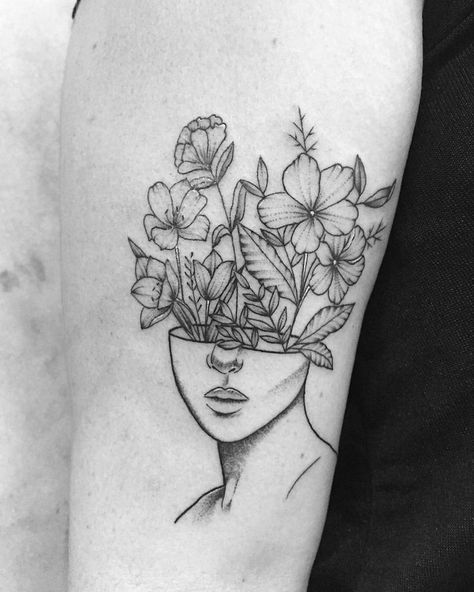 Wrap Tattoo, Tattoo Trend, Plant Tattoo, Flowers Blooming, Tattoo Magazines, E Tattoo, Best Tattoo Designs, Tattoo Trends, Nature Tattoos