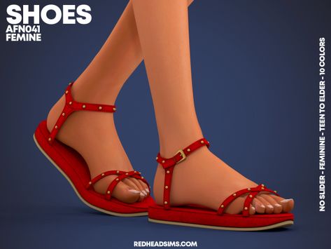 Sims 4 Cc Strawberry, Cc Shoes, Sims 4 Children, Sims 4 Cc Folder, The Sims 4 Download, Red Flats, Shoes Custom, Ts4 Cc, Sims 4 Cc