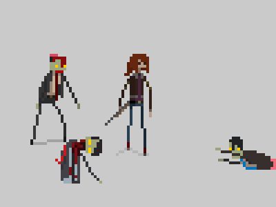 Zombie Pixel Art, Pixel Zombie, Idle Animation, Pixel Game, Zombie Attack, Zombie Survival, Pixel Games, Art References, Game Design