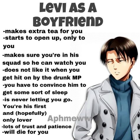 IKUYA is mine now😈 (or at least till I get one of my husbandos) ——————— •Follow @aphmeww for more! •Turn my post notifications on! •Follow… Levi Sleeping, As A Boyfriend, Find A Boyfriend, Finding A Girlfriend, Soulmate Connection, Get A Boyfriend, Captain Levi, Attack On Titan Levi, A Boyfriend