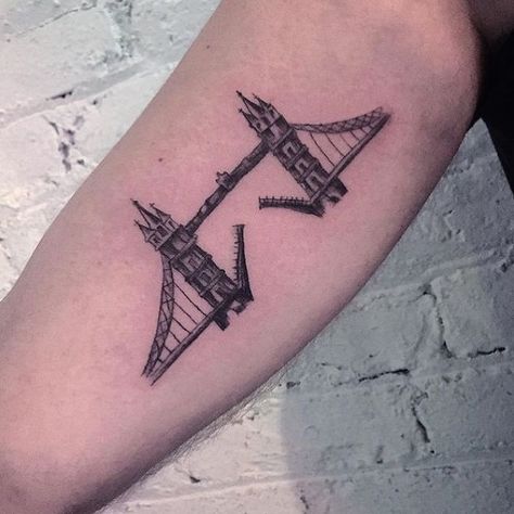 10+ Architecture Tattoos That'll Make You Want To Get Inked Architect Tattoo Ideas, Architecture Tattoo Ideas, Architect Tattoo, Stunning Tattoos, Tattoos Geometric, Architecture Tattoo, An Architect, Small Tattoos, Geometric Tattoo