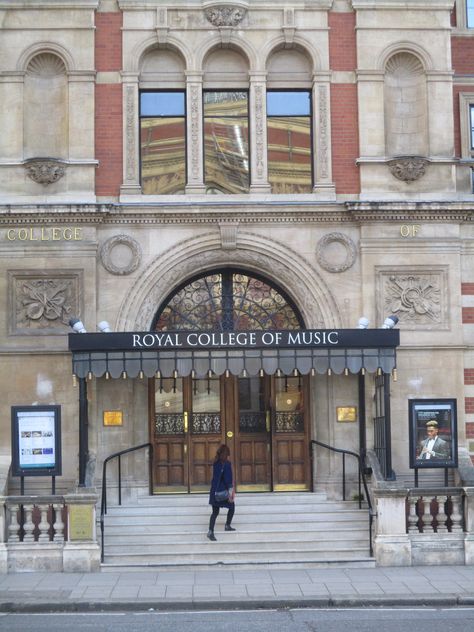 London Music Aesthetic, Royal College Of Music London, Royal College Of Music, Music University Aesthetic, Music School Aesthetic, Music University, Music College, Music Major, Dream University