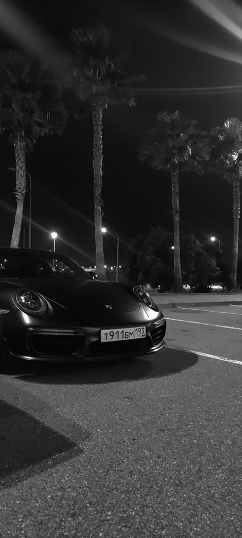 Porshe Car Aesthetic Black, Black Car Aesthetics Wallpaper, Porche Black Aesthetic, Porsche Black Aesthetic, Black Porches Car, Porche Car Wallpaper, Porsche Black Wallpaper, Black Porsche Wallpaper, Aesthetic Porsche Wallpaper