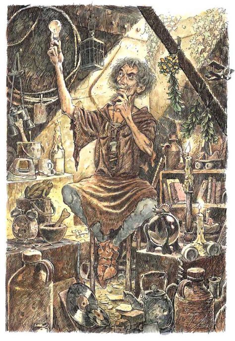 Catweazle sussing out electrickery.. David Wyatt, Folk Horror, Bushcraft Camping, Great Tv Shows, Cat Books, The Shadow, Illustrations Posters, Just For Fun, Album Covers